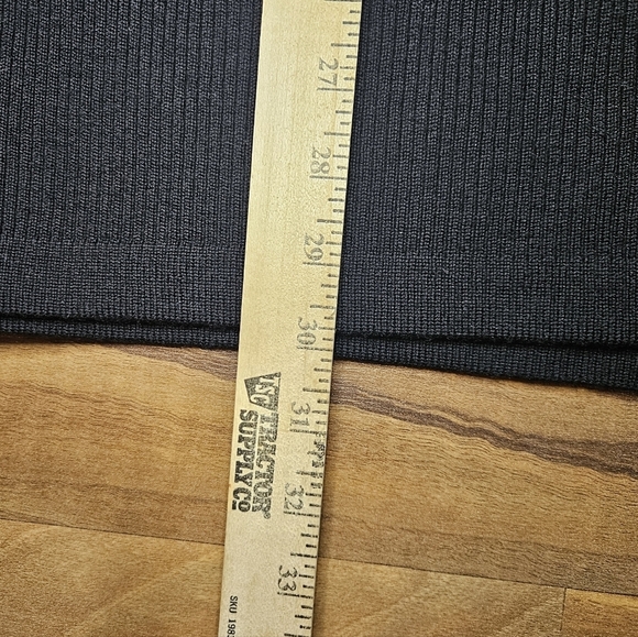 Eddie Bauer Sweater Vest Men’s Size XL Tall Black V-Neck Italian Merino Wool - Picture 7 of 8